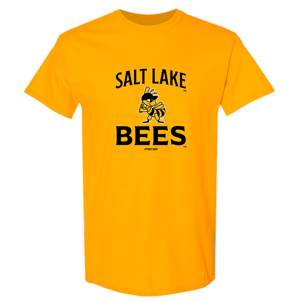 Salt Lake Bees - MILB Baseball : Bryce Teodosio - T-Shirt-0