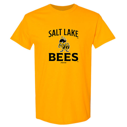 Salt Lake Bees - MILB Baseball : Omar Martinez - T-Shirt-0