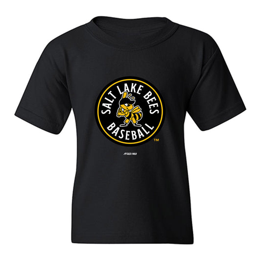 Salt Lake Bees - MILB Baseball : Joel Hurtado - Youth T-Shirt-0