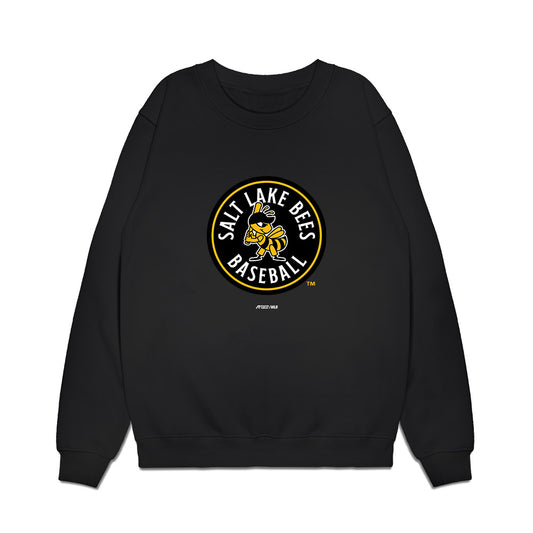 Salt Lake Bees - MILB Baseball : Ben Gobbel - Premium Crewneck Sweatshirt-0