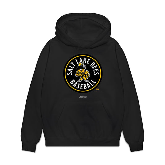 Salt Lake Bees - MILB Baseball : Caden Dana - Premium Hooded Sweatshirt-0