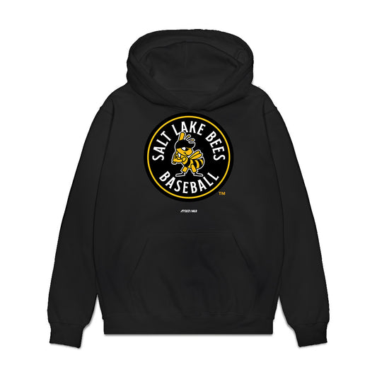 Salt Lake Bees - MILB Baseball : Nacho Alvarez Jr. - Premium Hooded Sweatshirt-0