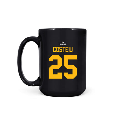 Salt Lake Bees - MILB Baseball : Ryan Costeiu - Coffee Mug-1