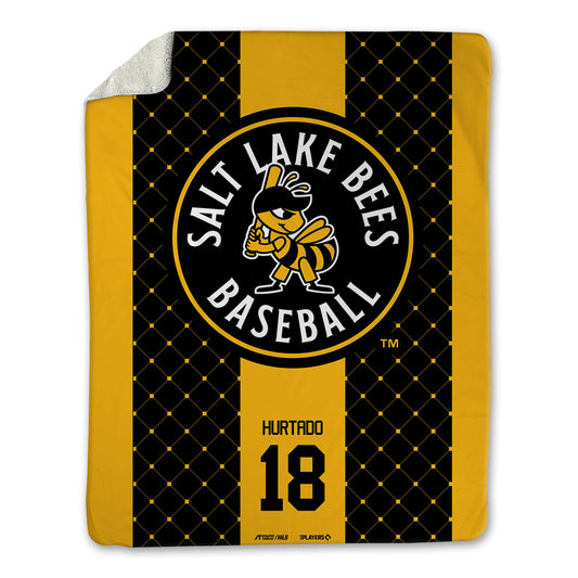Salt Lake Bees - MILB Baseball : Joel Hurtado - Blanket-0