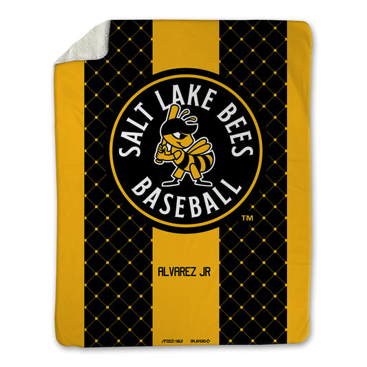 Salt Lake Bees - MILB Baseball : Nacho Alvarez Jr. - Blanket-0