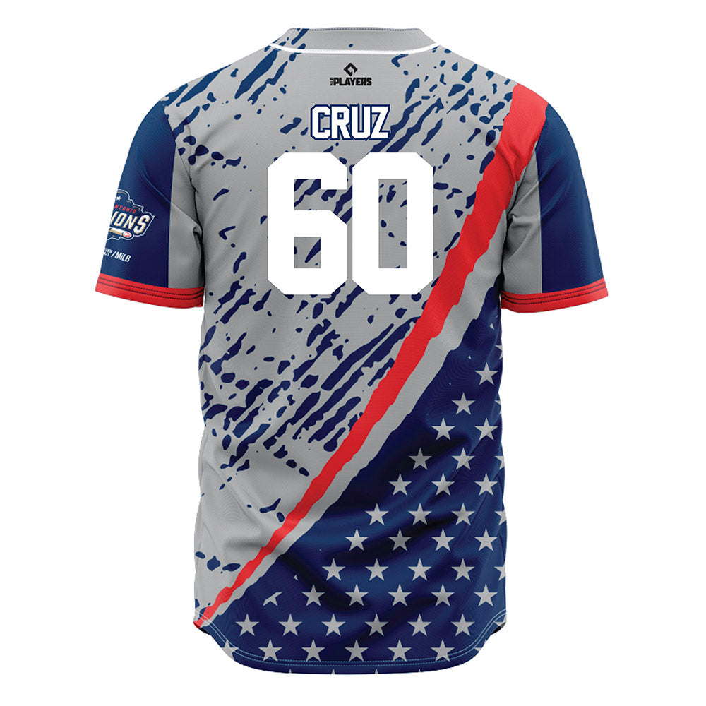 San Antonio Missions - MILB Baseball : Omar Cruz - Jersey-1