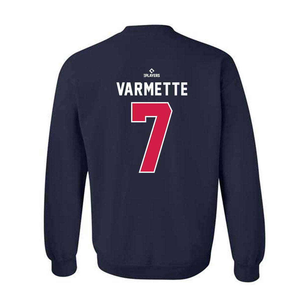 San Antonio Missions - MILB Baseball : Will Varmette - Crewneck Sweatshirt-1