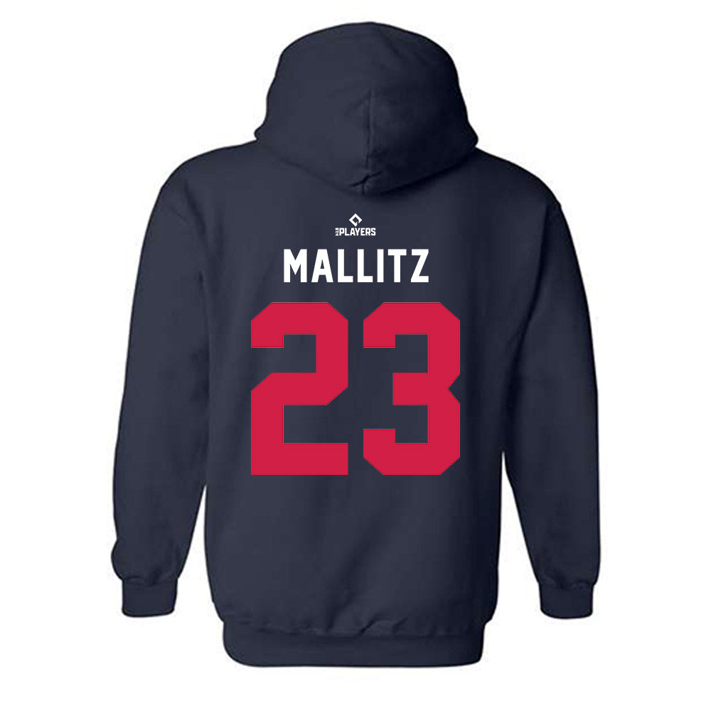 San Antonio Missions - MILB Baseball : Josh Mallitz - Hooded Sweatshirt-1