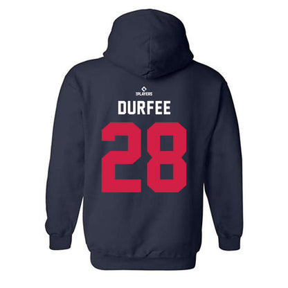 San Antonio Missions - MILB Baseball : Brendan Durfee - Hooded Sweatshirt-1