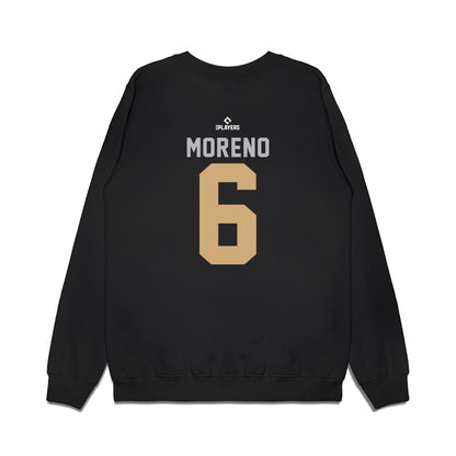 San Antonio Missions - MILB Baseball : Johan Moreno - Premium Crewneck Sweatshirt-1