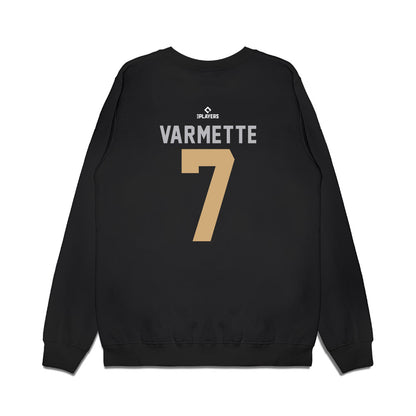 San Antonio Missions - MILB Baseball : Will Varmette - Premium Crewneck Sweatshirt-1