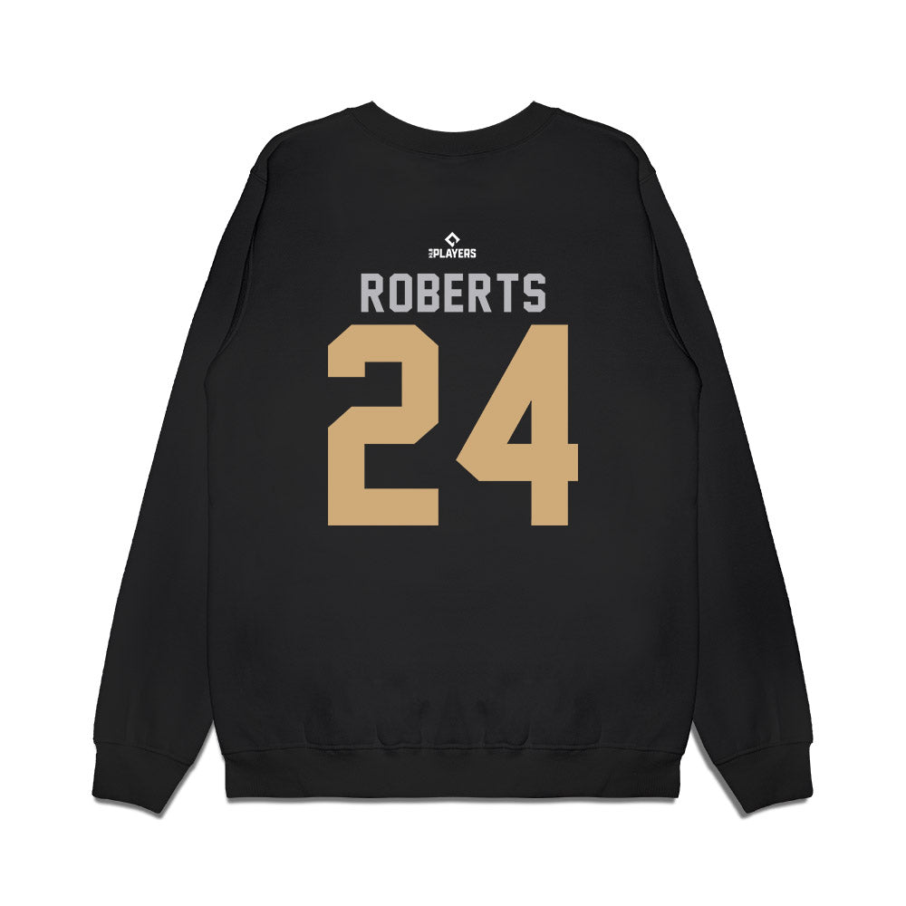 San Antonio Missions - MILB Baseball : Kai Roberts - Premium Crewneck Sweatshirt-1