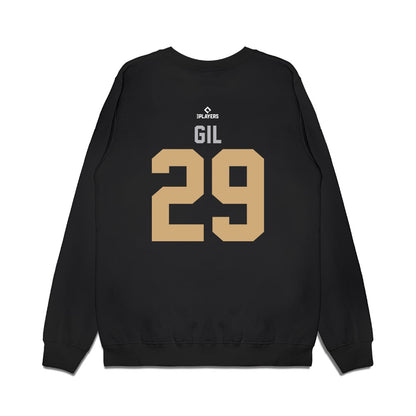 San Antonio Missions - MILB Baseball : Igor Gil - Premium Crewneck Sweatshirt-1