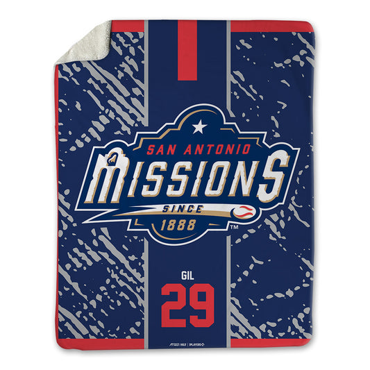 San Antonio Missions - MILB Baseball : Igor Gil - Blanket-0