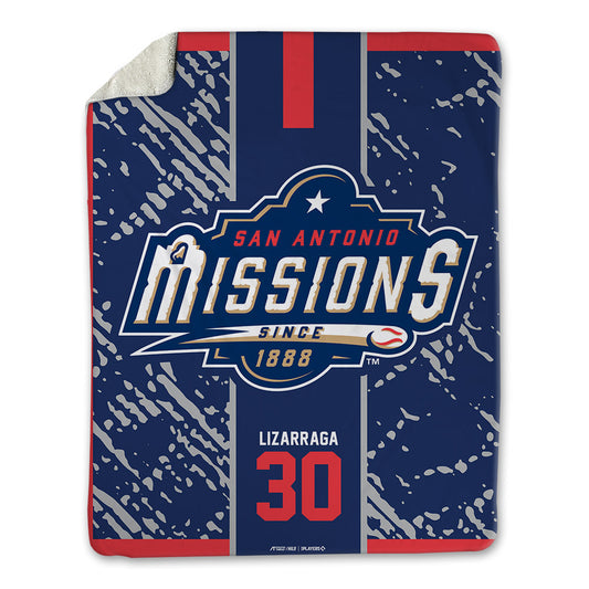 San Antonio Missions - MILB Baseball : Victor Lizarraga - Blanket-0