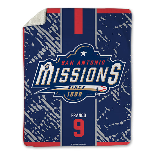 San Antonio Missions - MILB Baseball : Sadrac Franco - Blanket-0