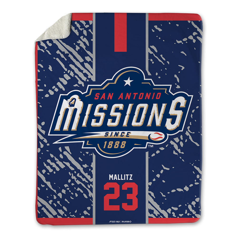 San Antonio Missions - MILB Baseball : Josh Mallitz - Blanket-0