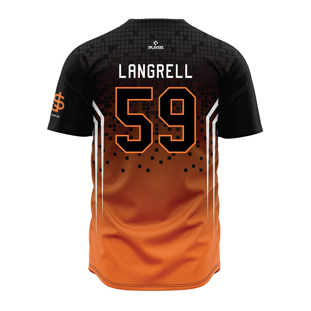 San Jose Giants - MILB Baseball : Garrett Langrell - Jersey-1