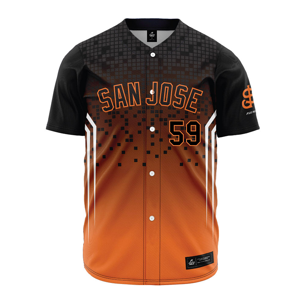 San Jose Giants - MILB Baseball : Garrett Langrell - Jersey-0