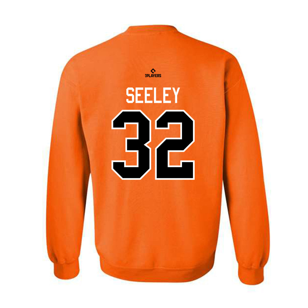 San Jose Giants - MILB Baseball : Trey Seeley - Crewneck Sweatshirt-1