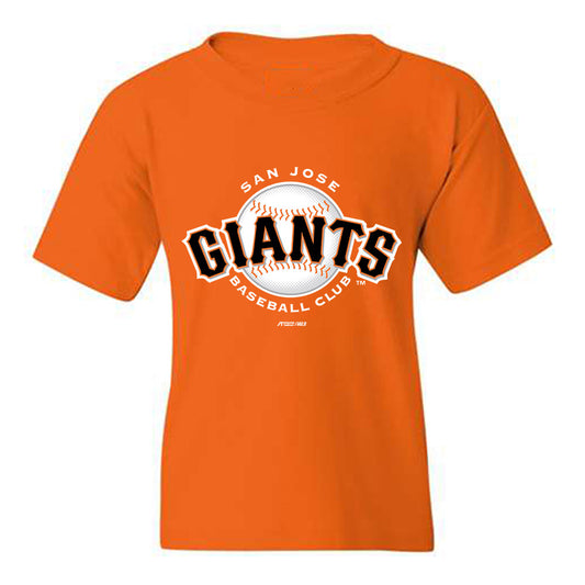 San Jose Giants - MILB Baseball : Luis Hernandez - Youth T-Shirt-0