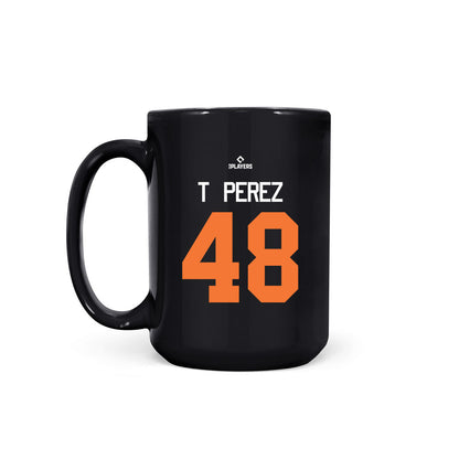 San Jose Giants - MILB Baseball : Jose T. Perez - Coffee Mug-1