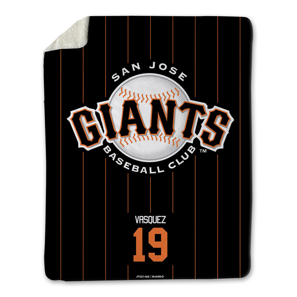 San Jose Giants - MILB Baseball : Fernando Vasquez - Blanket-0