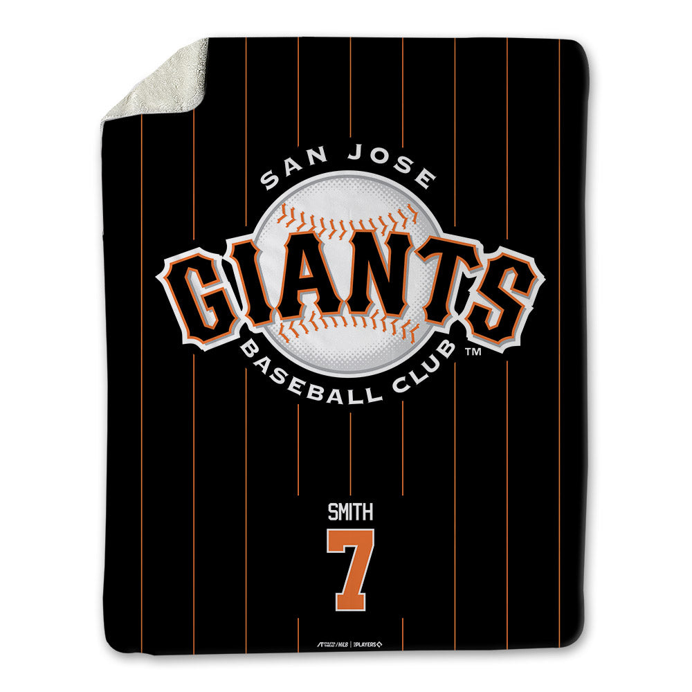San Jose Giants - MILB Baseball : Drew Smith - Blanket-0