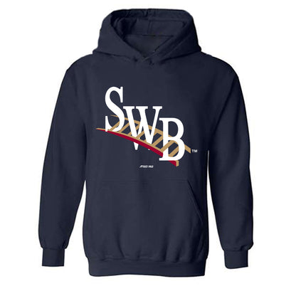 SWB RailRiders - MILB Baseball : Max Schuemann - Hooded Sweatshirt-0