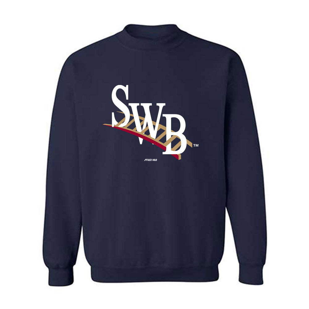SWB RailRiders - MILB Baseball : Eric Reyzelman - Crewneck Sweatshirt-0
