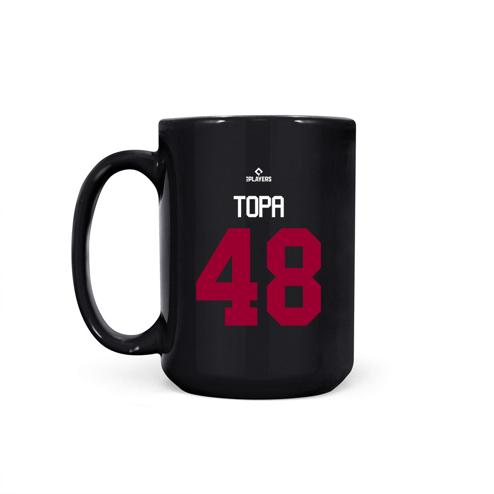 SWB RailRiders - MILB Baseball : Justin Topa - Coffee Mug-1
