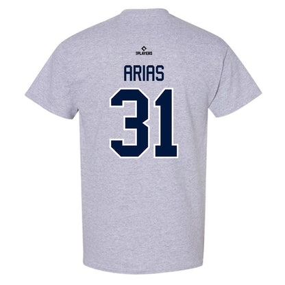 Somerset Patriots - MILB Baseball : Michael Arias - T-Shirt-1
