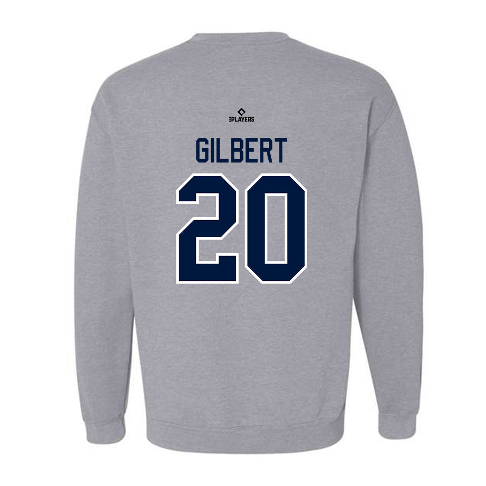 Somerset Patriots - MILB Baseball : Geoffrey Gilbert - Crewneck Sweatshirt-1