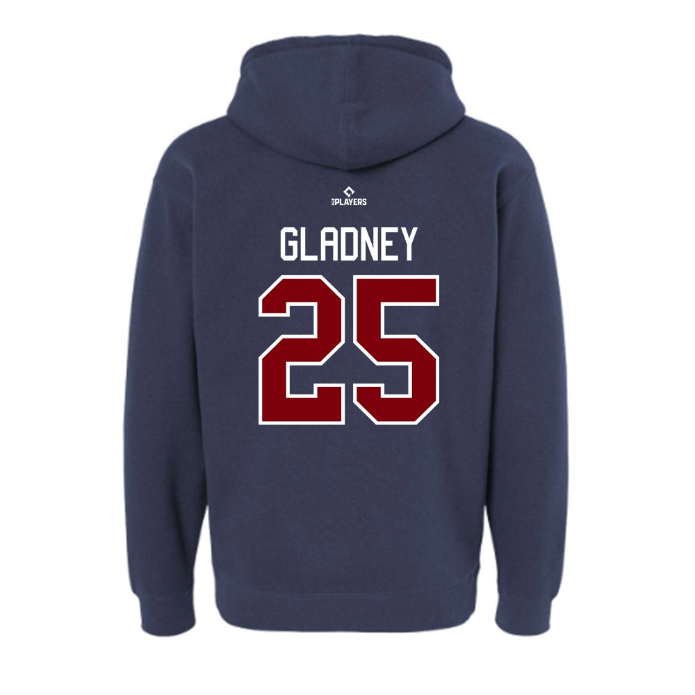 Somerset Patriots - MILB Baseball : DJ Gladney - Hooded Pullover Sweatshirt-1