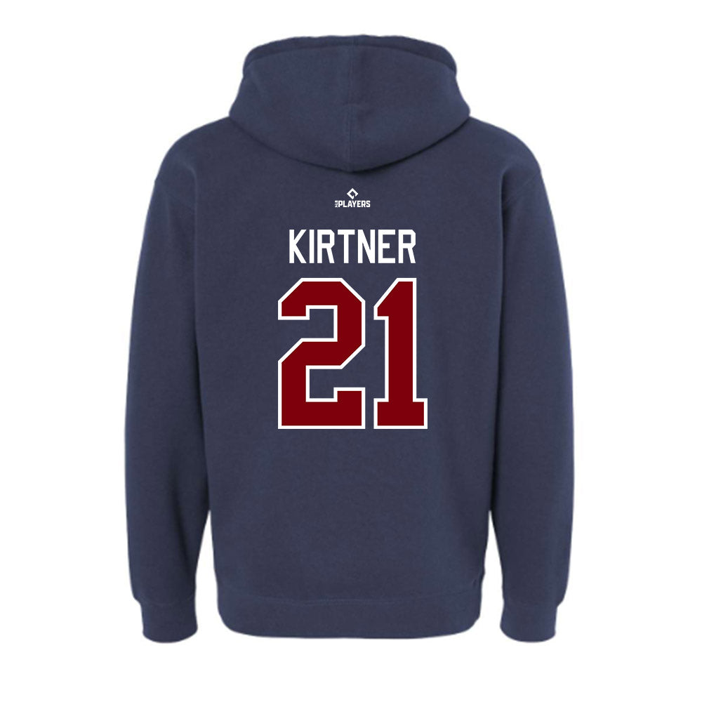 Somerset Patriots - MILB Baseball : Brady Kirtner - Hooded Pullover Sweatshirt-1