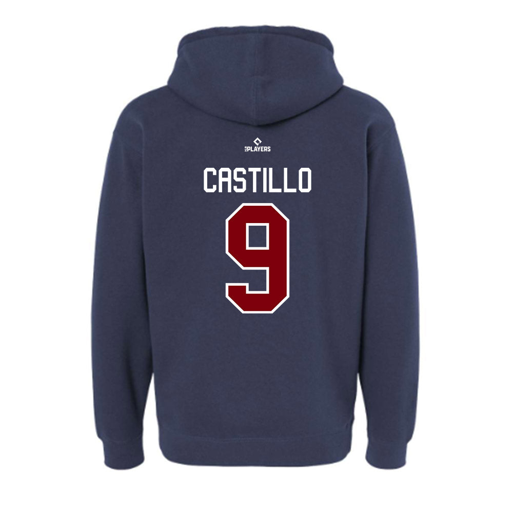 Somerset Patriots - MILB Baseball : Jackson Castillo - Hooded Pullover Sweatshirt-1