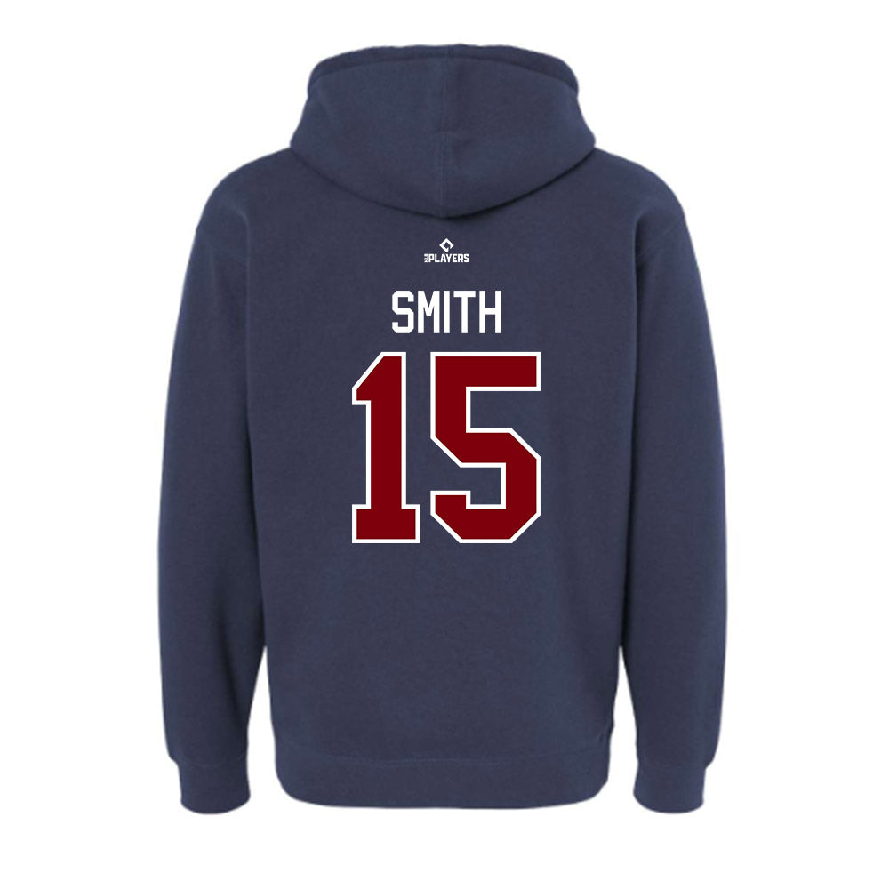 Somerset Patriots - MILB Baseball : Cade Smith - Hooded Pullover Sweatshirt-1