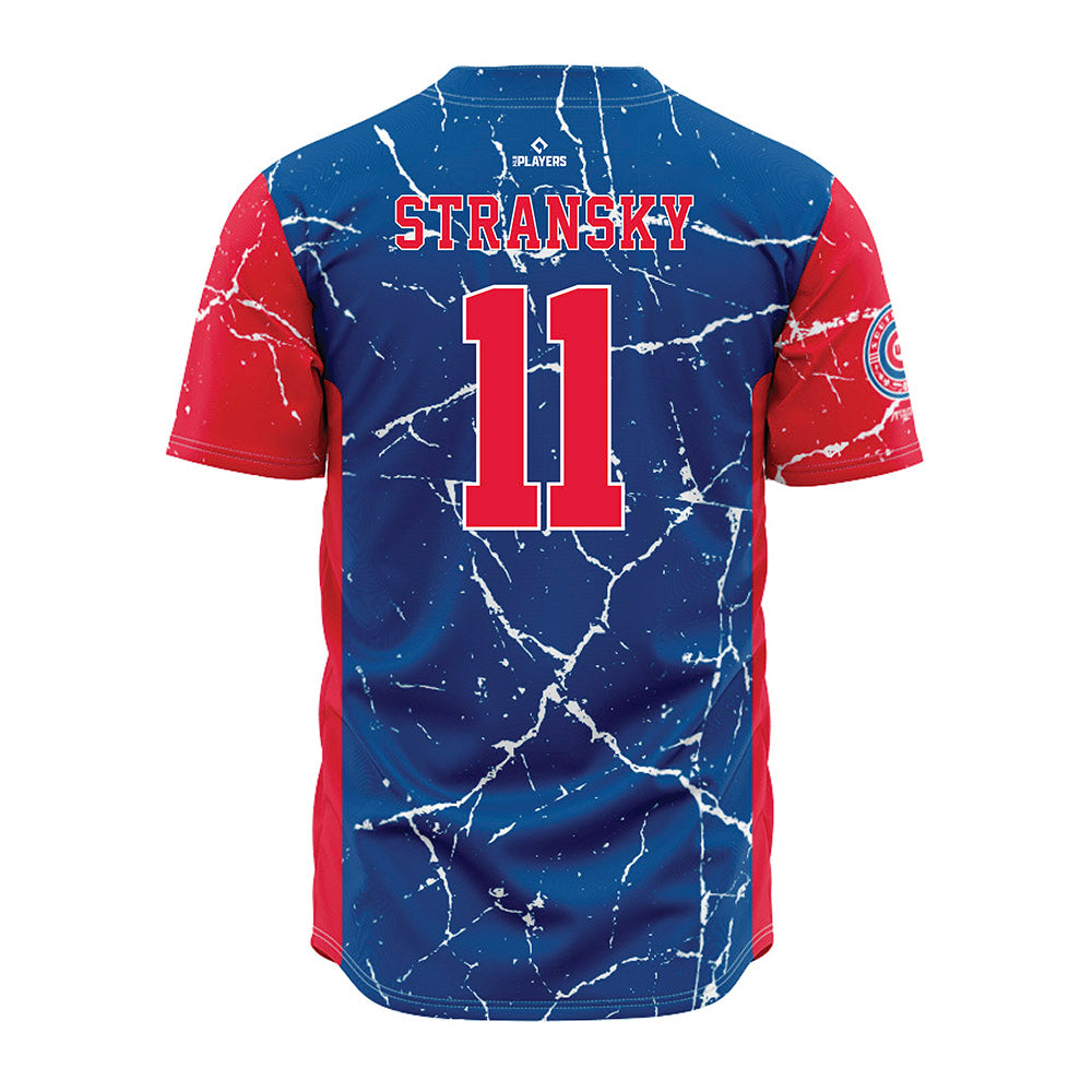 South Bend Cubs - MILB Baseball : Justin Stransky - Jersey-1