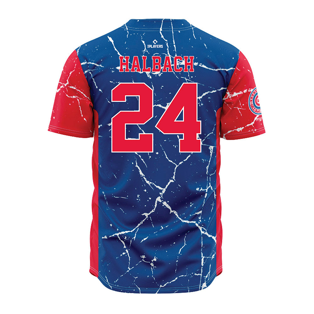 South Bend Cubs - MILB Baseball : Matt Halbach - Jersey-1