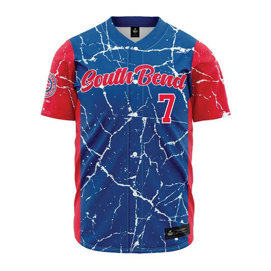 South Bend Cubs - MILB Baseball : Kade Snell - Jersey-0