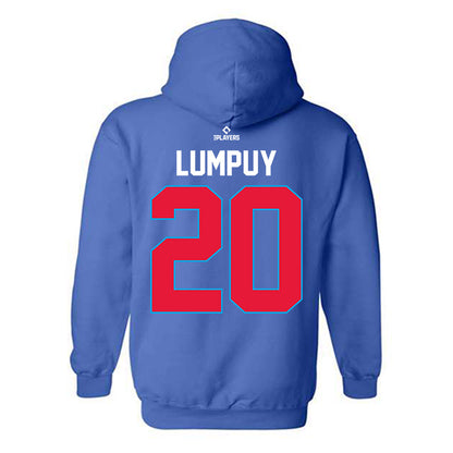 South Bend Cubs - MILB Baseball : Alexey Lumpuy - Hooded Sweatshirt-1