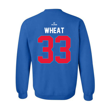 South Bend Cubs - MILB Baseball : JP Wheat - Crewneck Sweatshirt-1