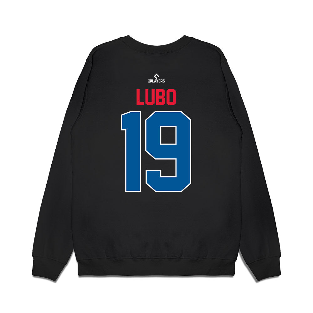 South Bend Cubs - MILB Baseball : Geuri Lubo - Premium Crewneck Sweatshirt-1