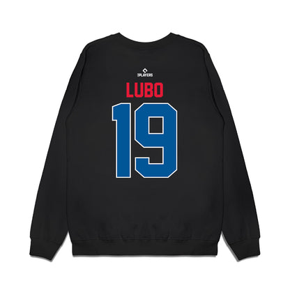 South Bend Cubs - MILB Baseball : Geuri Lubo - Premium Crewneck Sweatshirt-1