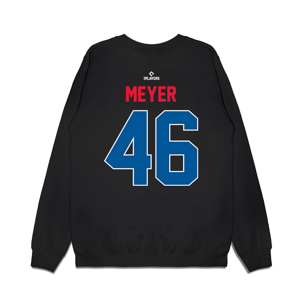 South Bend Cubs - MILB Baseball : Chase Meyer - Premium Crewneck Sweatshirt-1