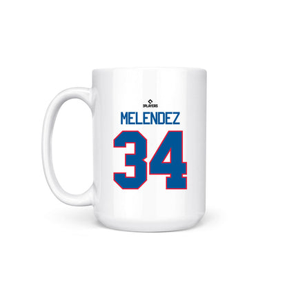South Bend Cubs - MILB Baseball : Edwardo Melendez - Coffee Mug-1