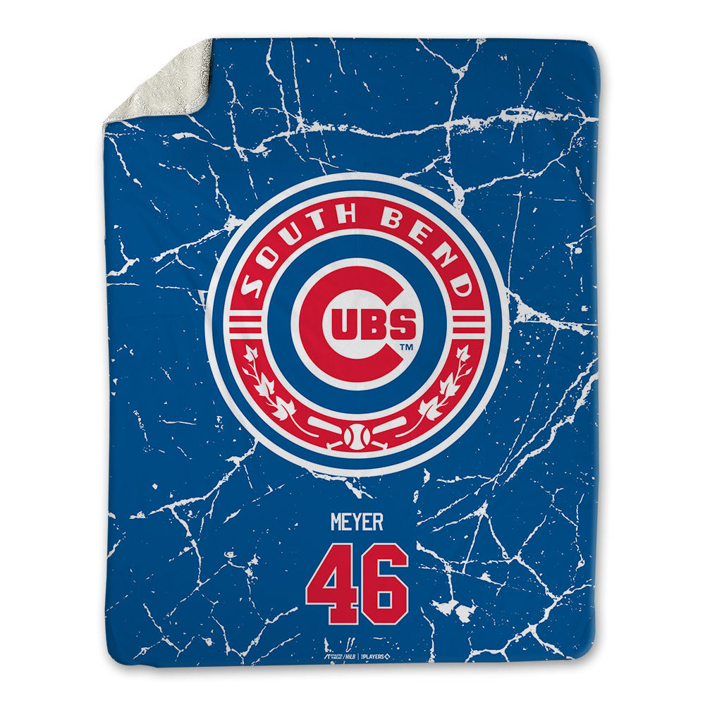 South Bend Cubs - MILB Baseball : Chase Meyer - Blanket-0