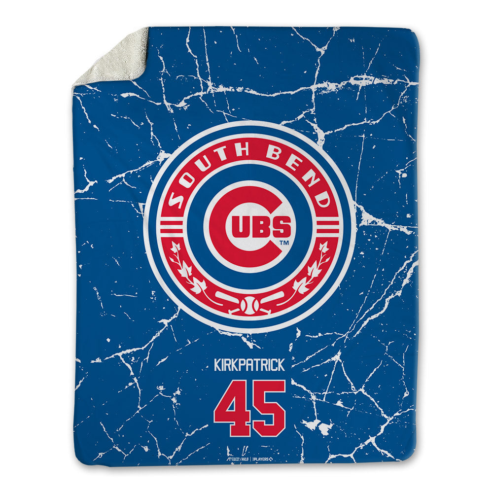 South Bend Cubs - MILB Baseball : Jackson Kirkpatrick - Blanket-0