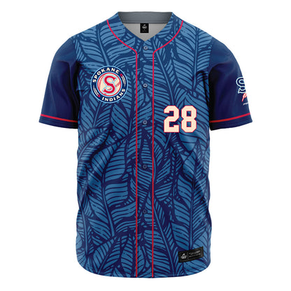 Spokane Indians - MILB Baseball : Juan Castillo - Jersey-0