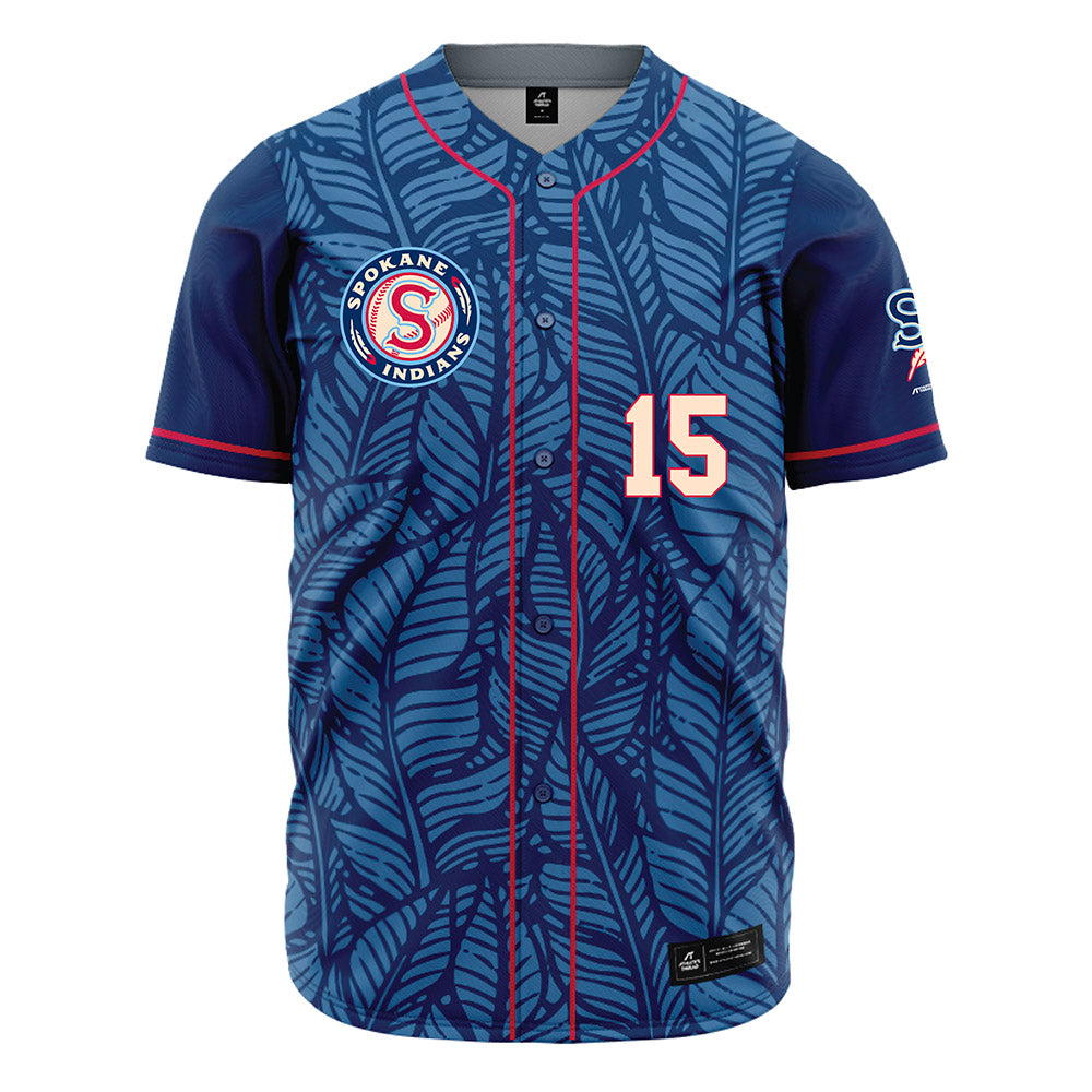Spokane Indians - MILB Baseball : Ethan Hedges - Jersey-0
